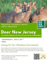 Deer New Jersey: Let’s Find a Balance for Our Forests, Farms and Families
