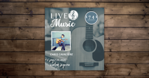 Friday Night Live Music Series Featuring Chris Cavaliere at 1741 Pub & Grill