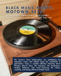 Motown Vinyl Nights at The Gunter Hotel