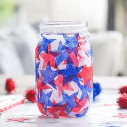 Patriotic Lantern Craft (Ages 5 & Up)