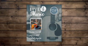 Friday Night Live Music Series Featuring Elena Foster at 1741 Pub & Grill