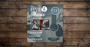 Friday Night Live Music Series Featuring Alisa & Gianni at 1741 Pub & Grill