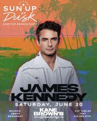 Sun Up at Dusk Rooftop Brunch Party Featuring James Kennedy