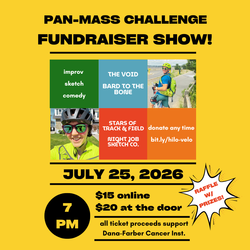 PAN-MASS CHALLENGE FUNDRAISER SHOW!