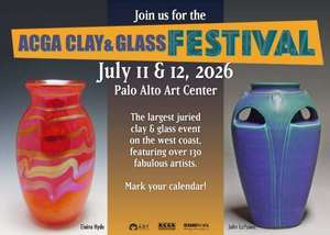 ACGA Clay & Glass Festival Returns to Palo Alto July 11–12, 2026