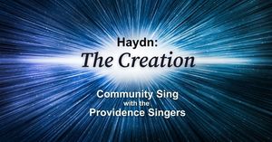 Community Sing of Haydn's THE CREATION