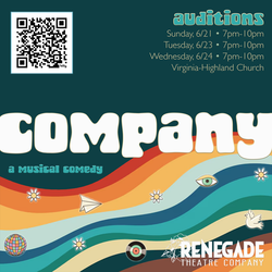 Auditions for Company, the sensational Sondheim musical!
