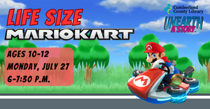 Life-size Mario Kart for Ages 10-12!