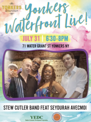 Yonkers Waterfront Live – Stew Cutler Band feat. Seydurah Avecmoi
