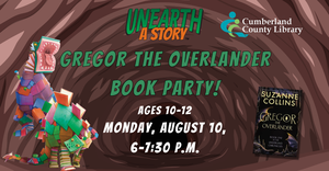 Gregor the Overlander Book Party!