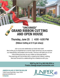 Juniper Village at Preston Hollow Celebrates Grand Opening Ribbon Cutting and Open House!