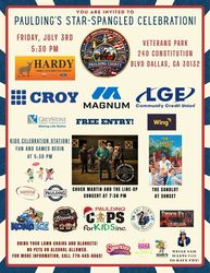 PCPRCA- Star Spangled Celebration!