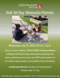 Kids' Art Day at the Grohmann Museum