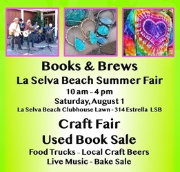 Books & Brews La Selva Beach Summer Fair