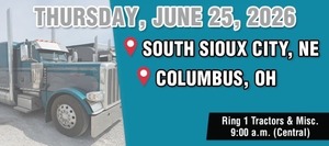 Online Tractor Auction Columbus, OH June 2026 Equipment Sale