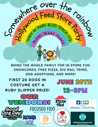 Hollywood Feed’s “Somewhere Over the Rainbow” National Dog Party Day
