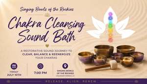 Chakra Cleansing Sound Bath
