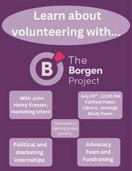 Learn about volunteering with the Borgen Project