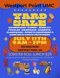 Yard Sale and Lobster Rolls