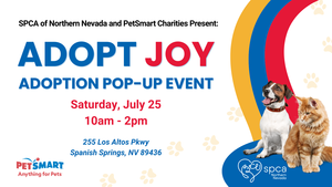 SPCA of Northern Nevada and PetSmart Charities Adoption Pop-Up