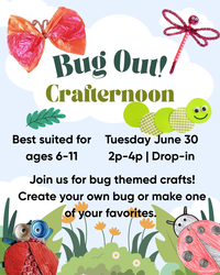 Bug Out! Crafternoon
