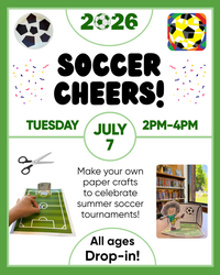 Soccer Cheers! Crafternoon