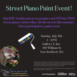 Street Piano Paint Event