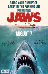 JAWS - Bring Your Own Pool Party/Dive In Movie