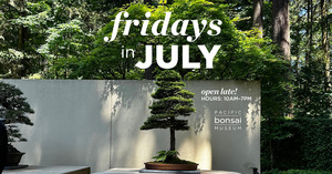 Fridays in July: Open Late at Pacific Bonsai Museum