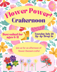 Flower Power! Crafternoon