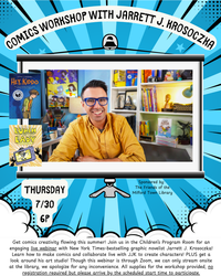 Comics Workshop with Jarrett J. Krosoczka