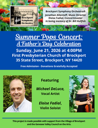Brockport Symphony Orchestra Summer Pops Concert