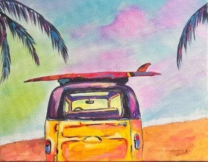 "Waves & Wanderlust" In-Studio Paint Party!