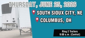 Trailer Auction Columbus, OH June 2026 for Commercial Equipment Buyers
