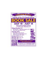 Friends of the C.H. Booth Library 50th Annual Book Sale