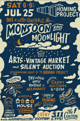 "Monsoon and Moonlight": A Night of Art, Vintage Treasures, and Tiny Homes