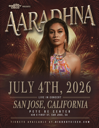 Aaradhna Live at The Pete Be Center in San Jose