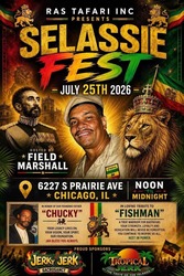 Selassie Fest 2026 Prarie Lawn Chicago -Saturday Juy 25th