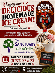 Dine & Donate benefiting The Sanctuary at Haafsville