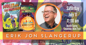 Erik Jon Slangerup at the Columbus Book Festival