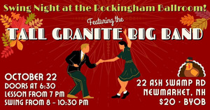 18 Piece Swing Band at Historic Rockingham Ballroom