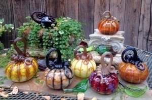 Arboretum Glass Pumpkin Patch