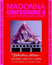 Madonna "CONFESSIONS II" Listening Party