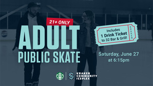 Adult Public Ice Skate (21+ Only)