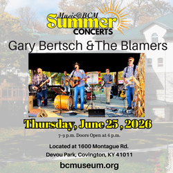 Music@BCM Presents Gary Bertsch & The Blamers