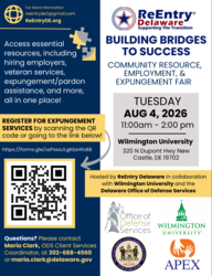 Building Bridges to Success: Expungement Clinic and Community Resource Fair