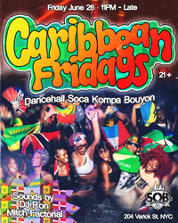 Caribbean Fridays w/ MitchFactorial & DJ Ron
