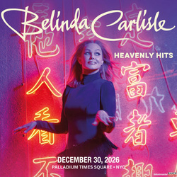 Belinda Carlisle In Concert in NYC at Palladium Times Square on December 30th, 2026