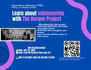 Information Event: Learn About Volunteering with The Borgen Project