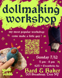 Dollmaking Workshop w/Yule Made